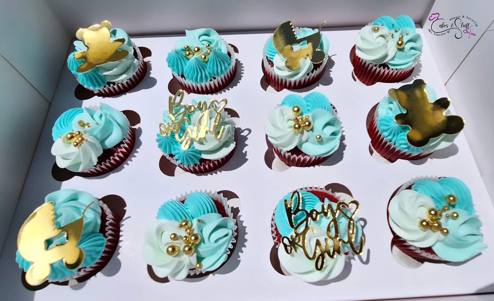 Baby Shower Cupcakes
