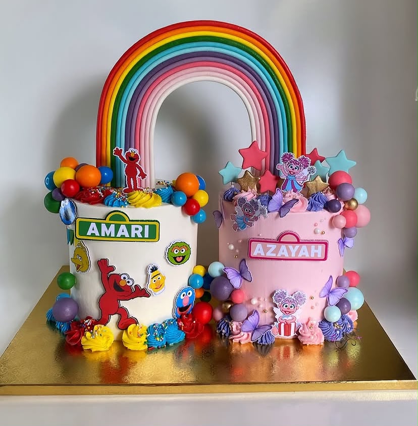 Sesame Street Cake