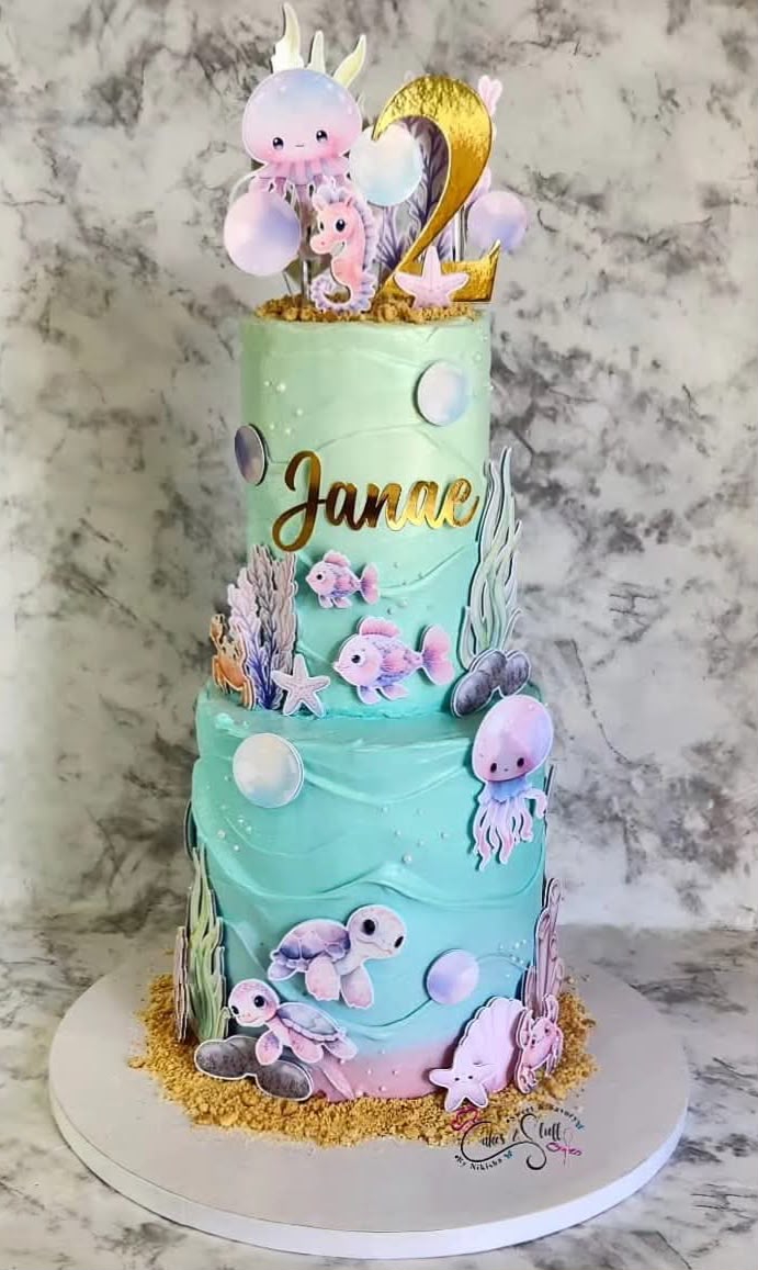Sea Themed Cake