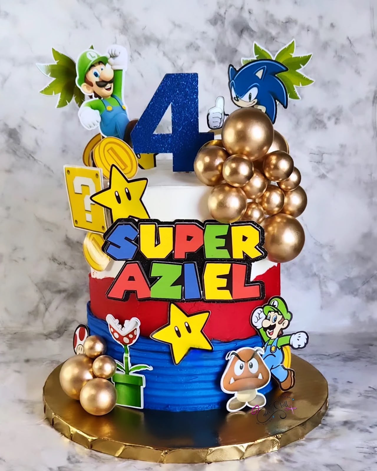 Luigi Cake