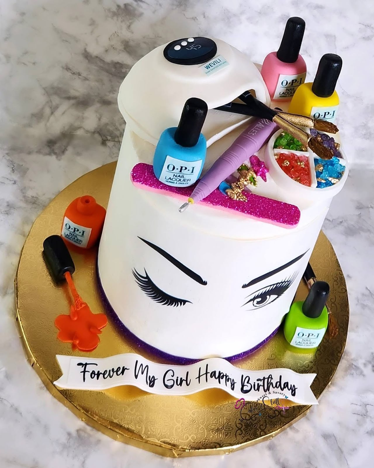 Nail Tech Cake