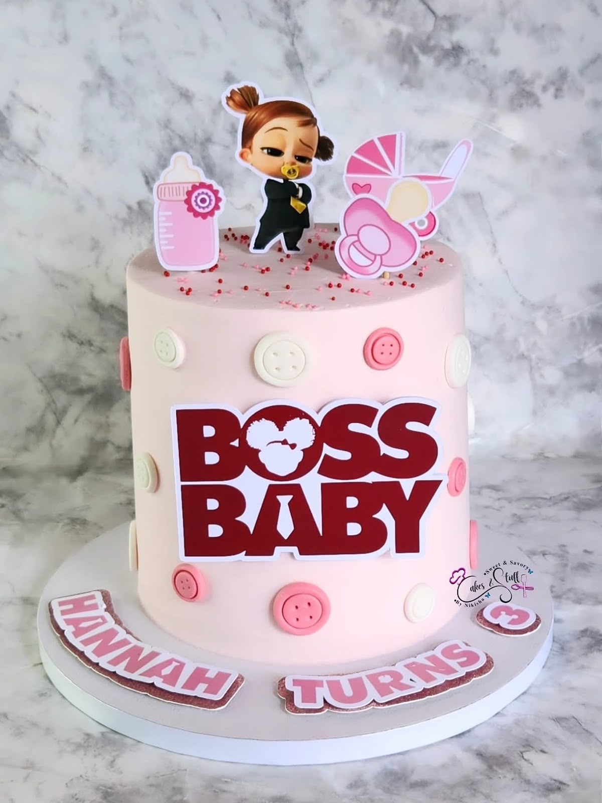 Boss Baby Cake