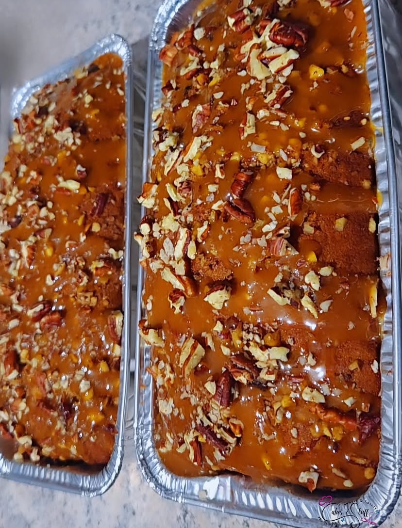 Carmel Pecan Banana Bread